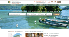 Desktop Screenshot of gites-de-france-haute-savoie.com
